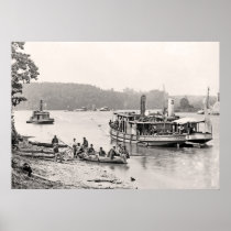 Civil War Tugs Poster