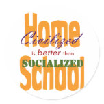 Civilized v Socialized Stickers