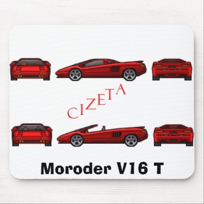 Cizeta moroder V16 T Mouse Pads by pug826
