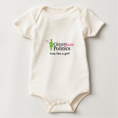 CJP : Vote like a girl! Tshirt by citizenjanepolitics