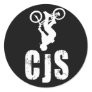 CJS Black Sticker