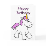CK- Unicorn Birthday Card