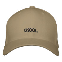 cKool Oriental embroidered hats