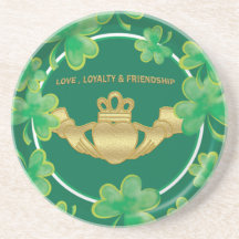 Claddagh Drink Coaster