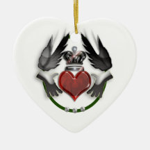 claddagh heart promise christmas ornament