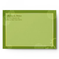 Claddagh Heart Wedding Invitation A7 Envelopes