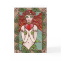 claddagh mermaid greetings cards