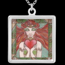 Claddagh Mermaid Necklace