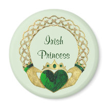 Claddagh Princess magnets by Spice Claddagh Princess magnets