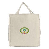 Claddagh Ring embroidered bags by Embroidery4U Claddagh Ring embroidered bags