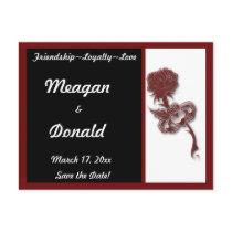 Claddagh Save the Date postcards