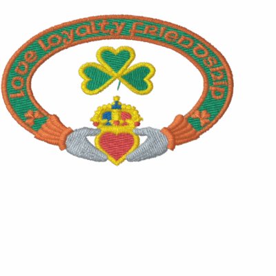 Claddagh Shirt Embroidered Shirt