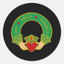 Claddagh Stickers