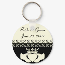 Claddagh Wedding Invitation set keychains by pentagramstar Claddagh Wedding Invitation set keychains