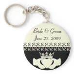 Claddagh Wedding Invitation set keychains