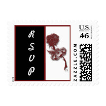 Claddagh Wedding RSVP Postage