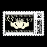 Claddagh Wedding RSVP Stamp