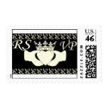 Claddagh Wedding RSVP Stamp