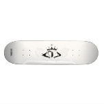 Claddagh (White) Skateboard