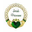 Claddaugh Princess t-shirts