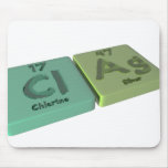 Clag as Cl Chlorine and Ag Silver Mousepad