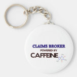 Claims Broker Powered by caffeine Keychains