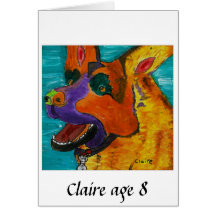 CLAIRE Age 8 Cards