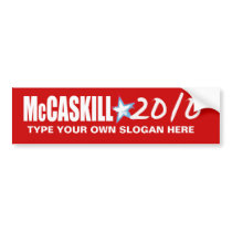 CLAIRE MCCASKILL Election Gear Bumper Sticker