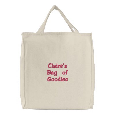 Claire's Bag of Goodies Tote Bag Claire's Bag of Goodies Tote Bag
