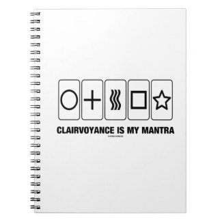 Clairvoyance Is My Mantra (Psyche Humor) Journals