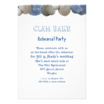 Clam Bake Rehearsal Party Invitation