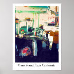 Clam Stand posters