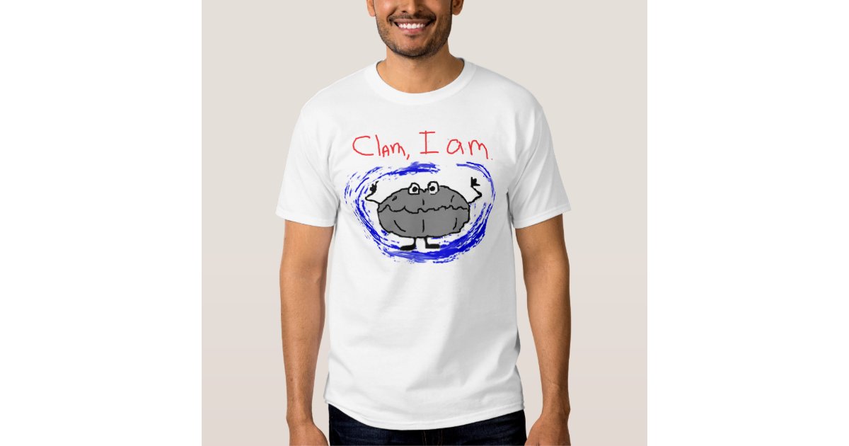 Clam Tshirt Zazzle