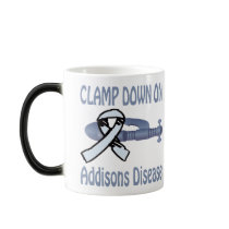 Clamp Down On Addisons-Disease Mug