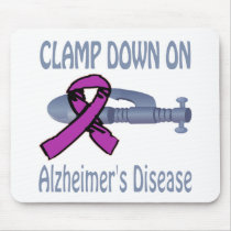 Clamp Down On Alzheimer'S Disease Mousepad