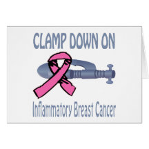 Clamp Down On Inflammatory Breast Cancer Card