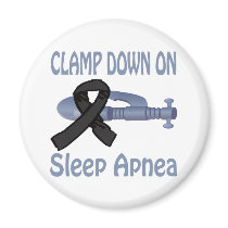 Clamp Down On Sleep Apnea Magnet by causeican Clamp Down On Sleep Apnea Magnet
