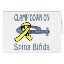Clamp Down On Spina Bifida Card