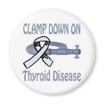 Clamp Down On Thyroid-Disease Magnet by causeican Clamp Down On Thyroid-Disease Magnet