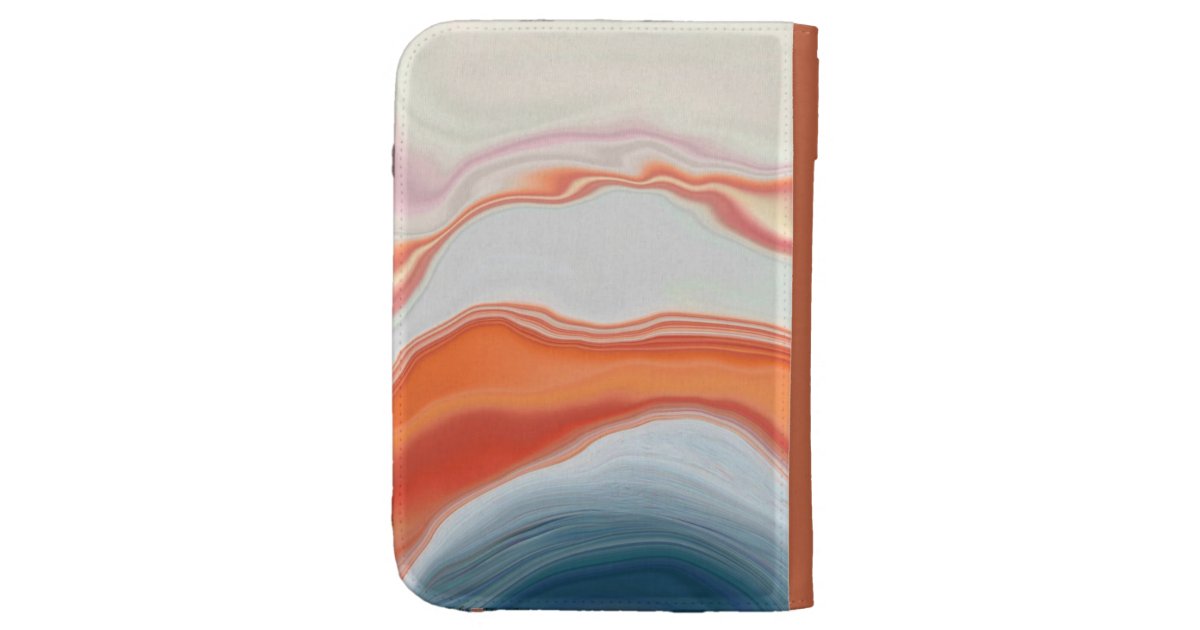 Clamshell Abstract Kindle Case Zazzle
