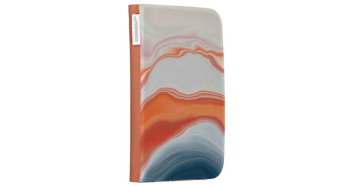 Clamshell Abstract Kindle Case Zazzle