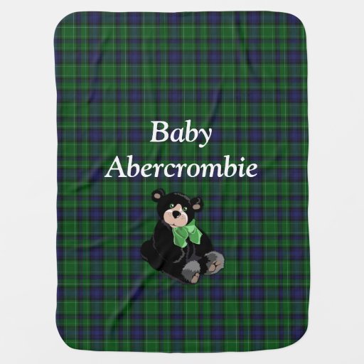 Clan Abercrombie Tartan Plaid Baby Blanket | Zazzle