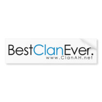 Clan AH Bumper Sticker bumper stickers by hauntsofah Clan AH Bumper Sticker bumper stickers