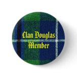 Clan Douglas Tartan Badge  Member Pinback Buttons