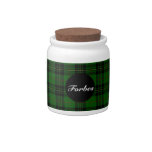Clan Forbes Tartan Candy Dishes