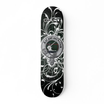 Clan Gunn Skateboard Deck by saundejm
