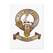 Clan Guthrie postcards