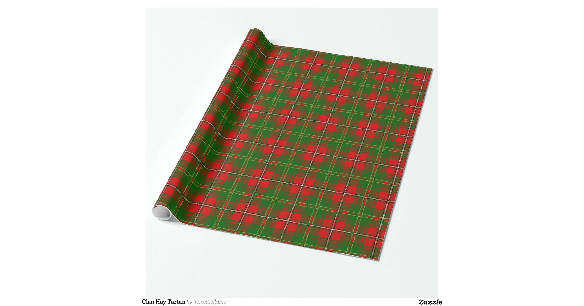 Clan Hay Tartan Gift Wrap Zazzle