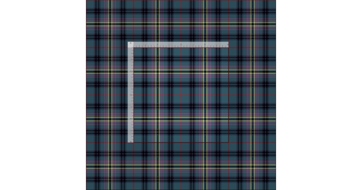 Clan Kennedy Ancient Tartan Fabric | Zazzle