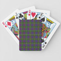 Clan MacDonald Of Ranald Tartan Bicycle Card Deck